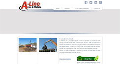 Desktop Screenshot of alineironandmetals.com